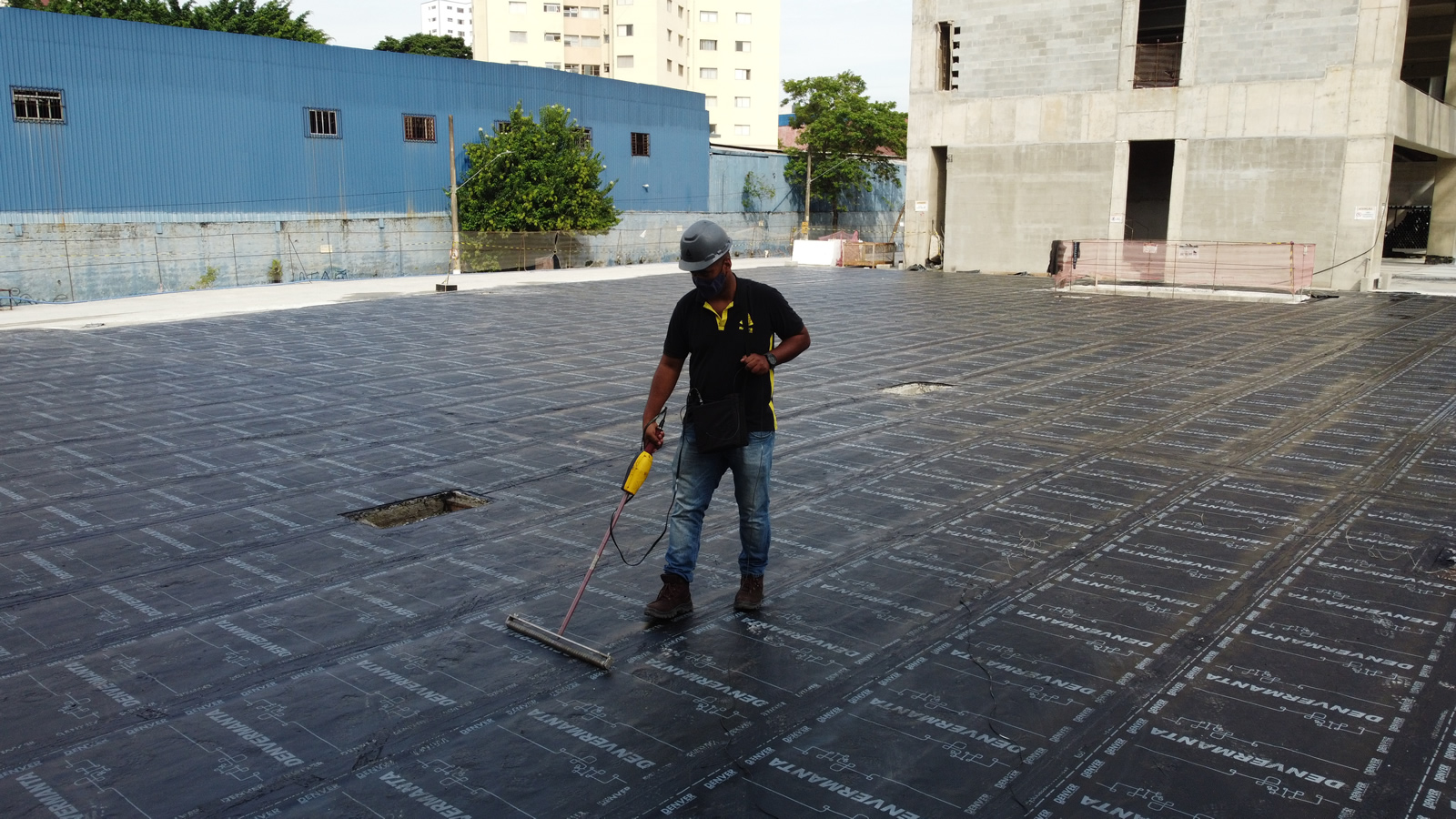 Teste em Mantas Asfálticas